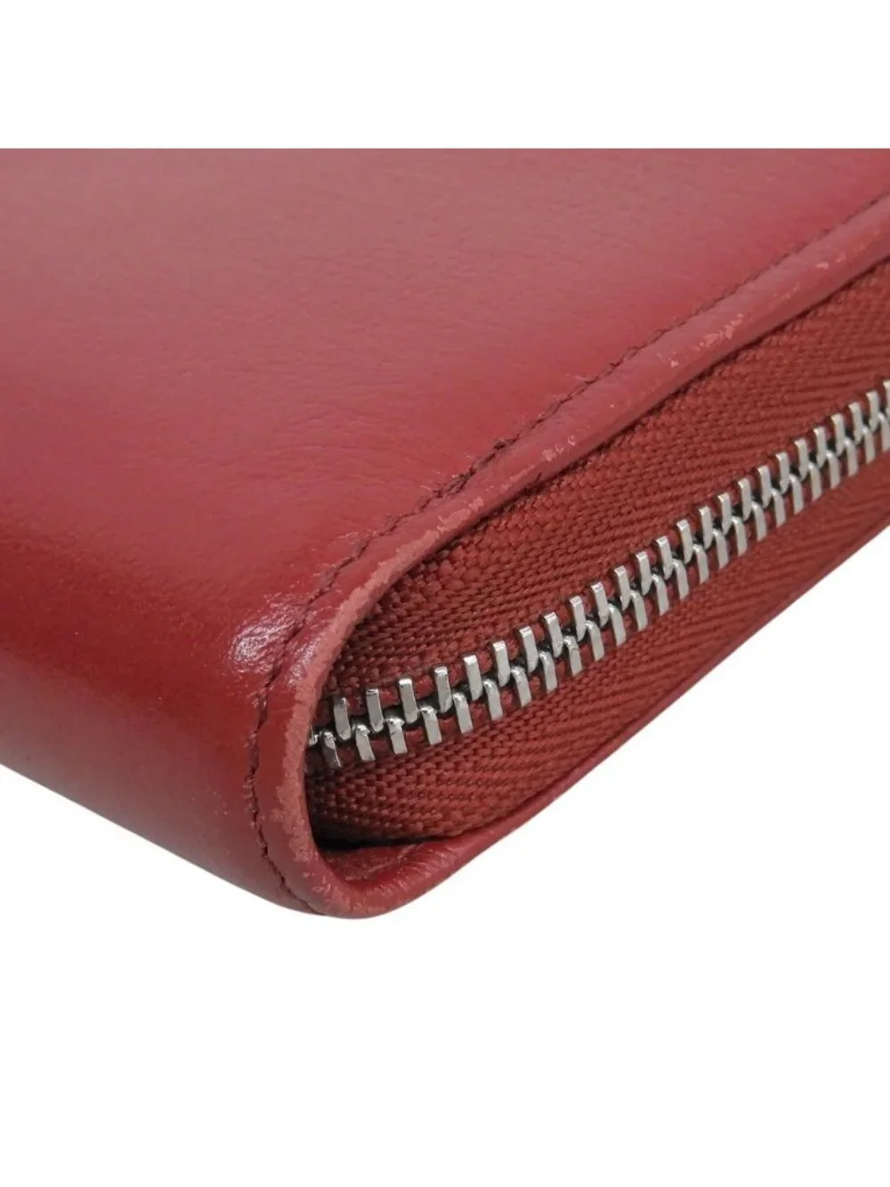 Cartier Marcello de Cartier Zip Around Wallet Red Case